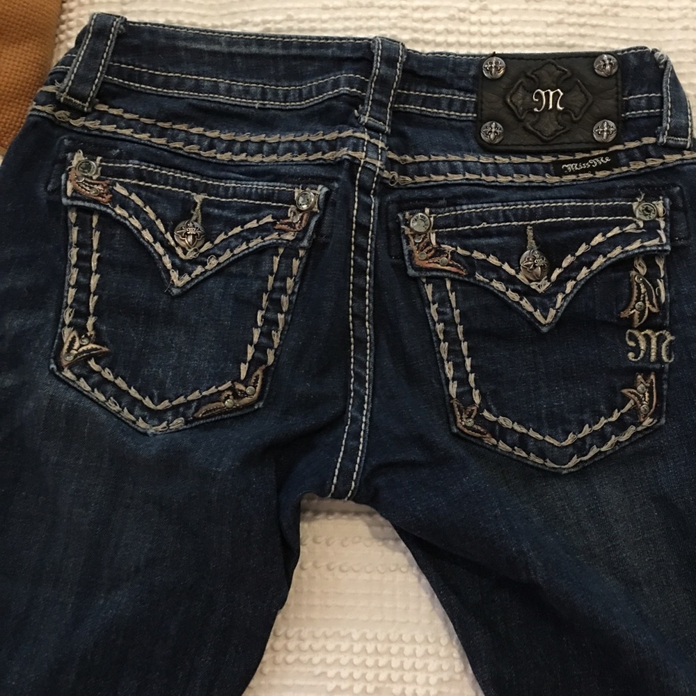 Miss Me skinny jeans excellent condition